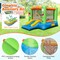 Monster Themed Inflatable Bounce House with Slide and 550W Blower